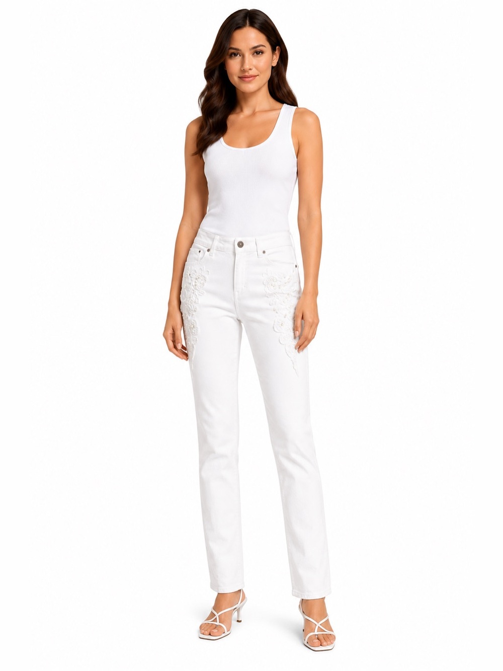 Chico's White Skinny Jeans Versatile Style